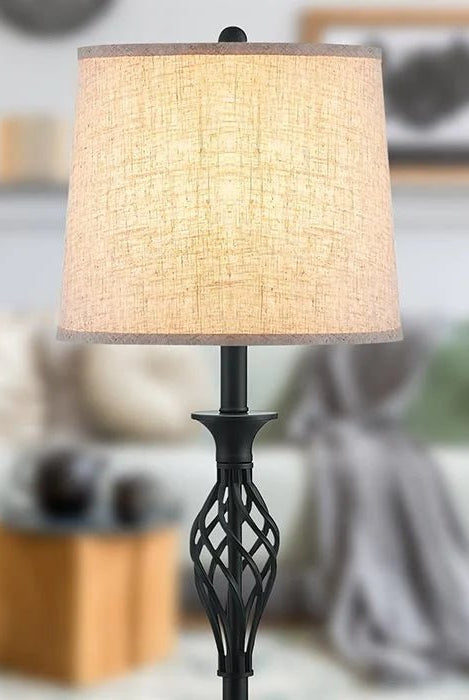 Fabric Shade Floor Lamp Home Homekode