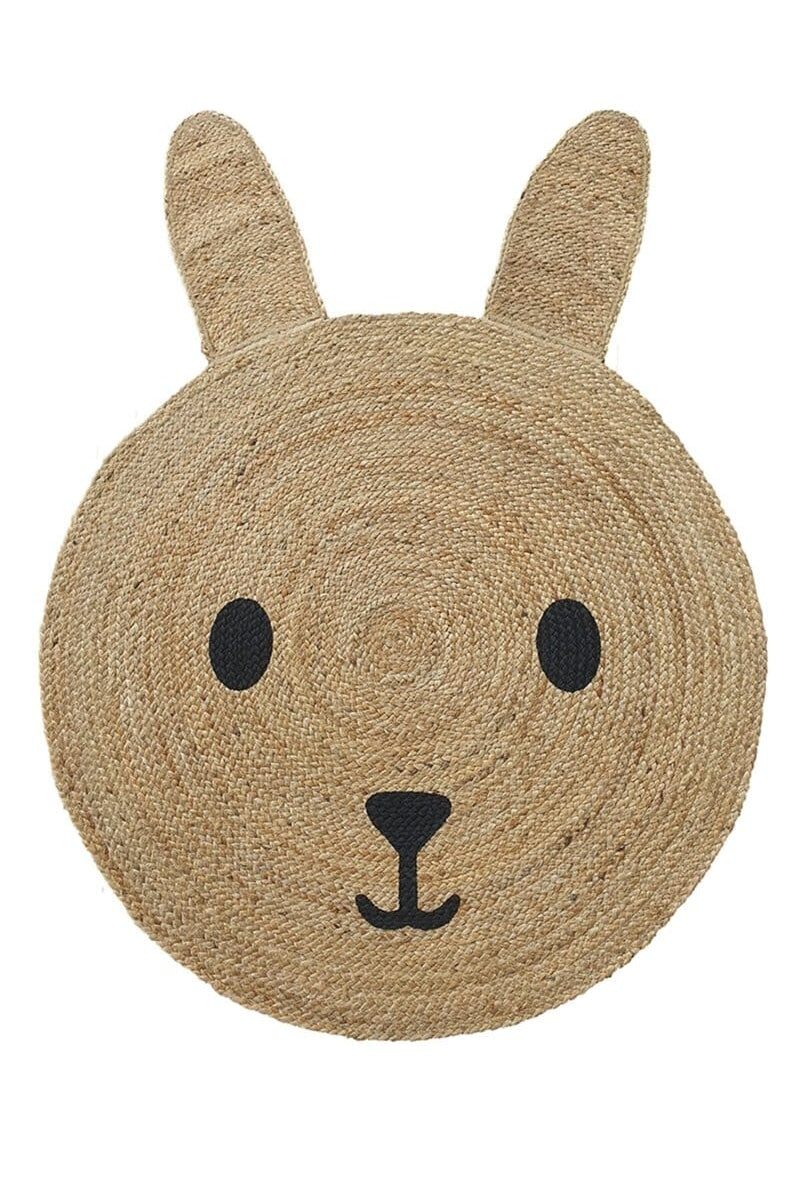 Bunny Haven - Jute Braided Rug (100 CM)