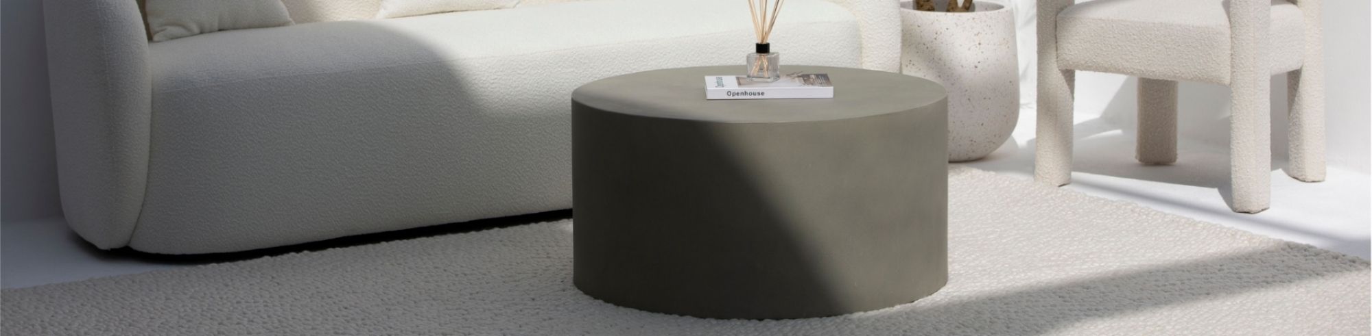 Wood, Marble, or Concrete Coffee Tables?