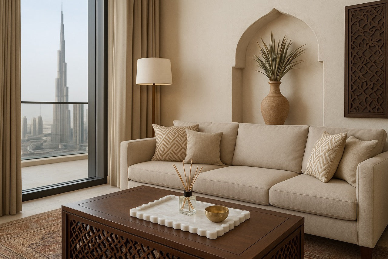 A Fusion of Old and New: Blending Traditional Arabic Touches with Modern Dubai Style