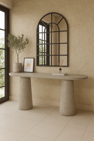 Concrete Console Tables