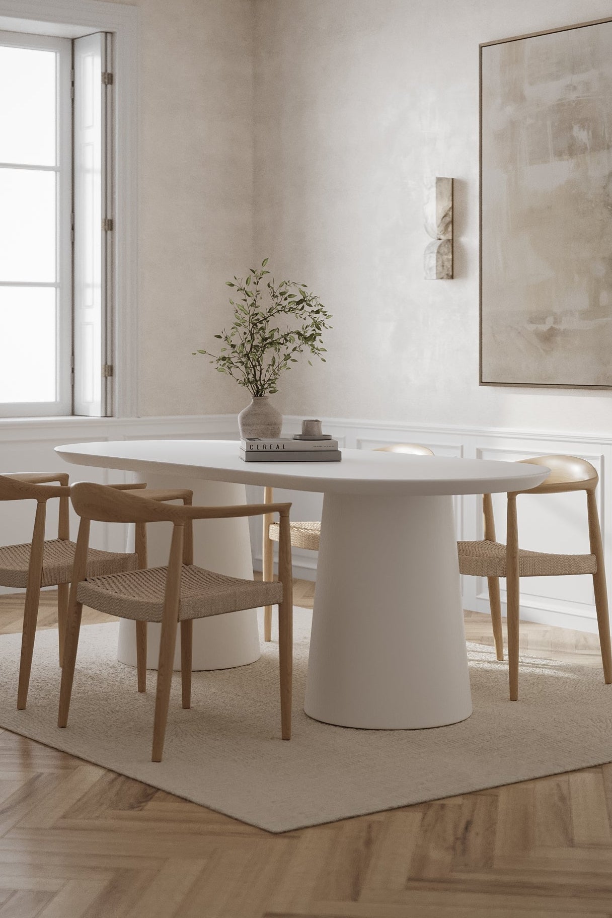Micro-Concrete & Cement Dining Tables Dubai