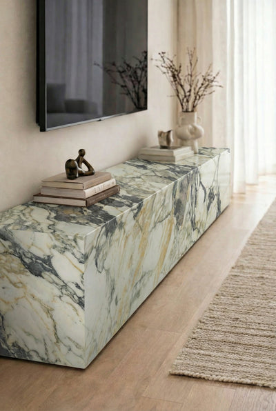 Marble & Stone TV Units & Media Consoles