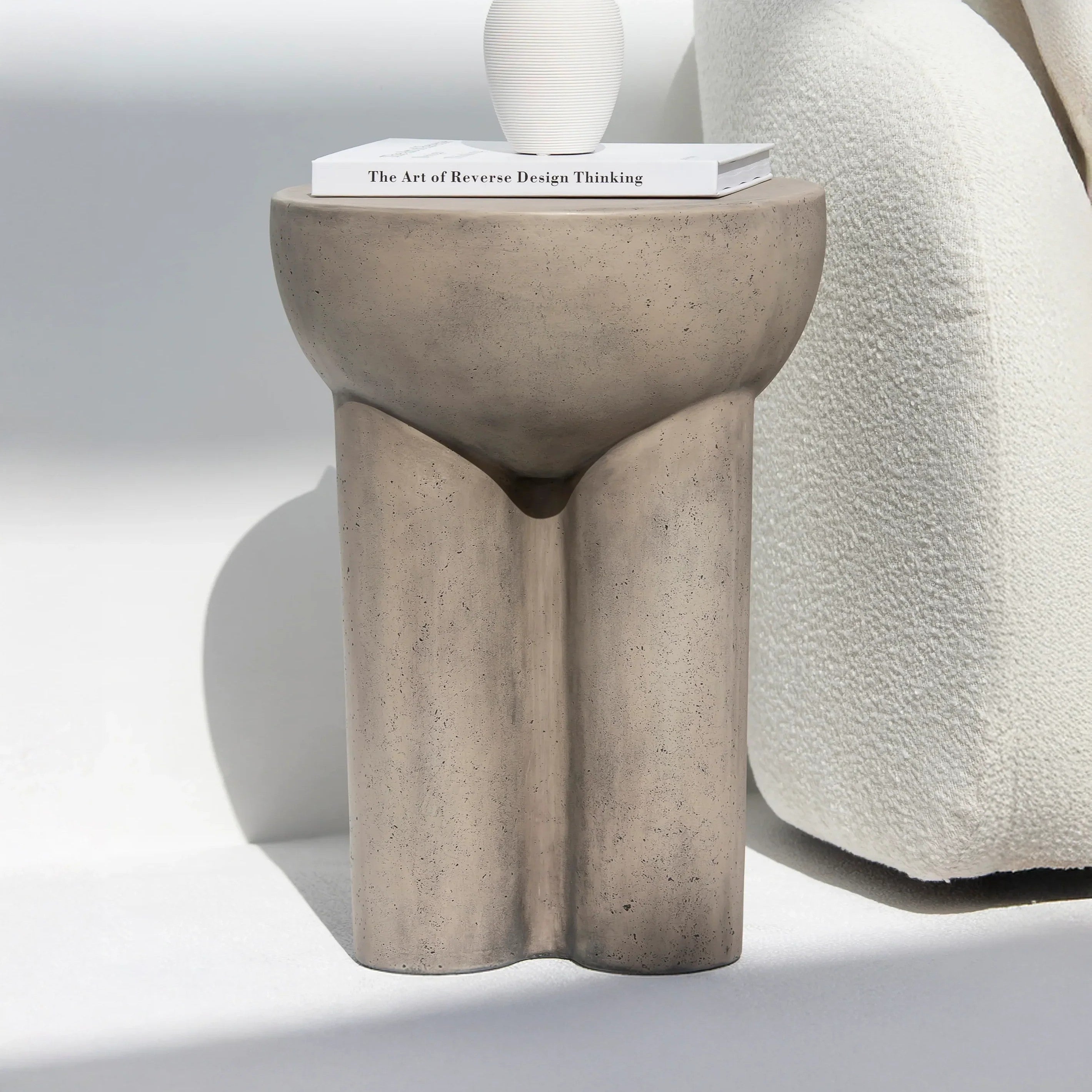 Sila Concrete Side Table