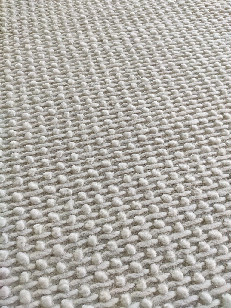 Hallway Natural White Woven Rug (200x80 CM) WOVEN RUG Homekode 