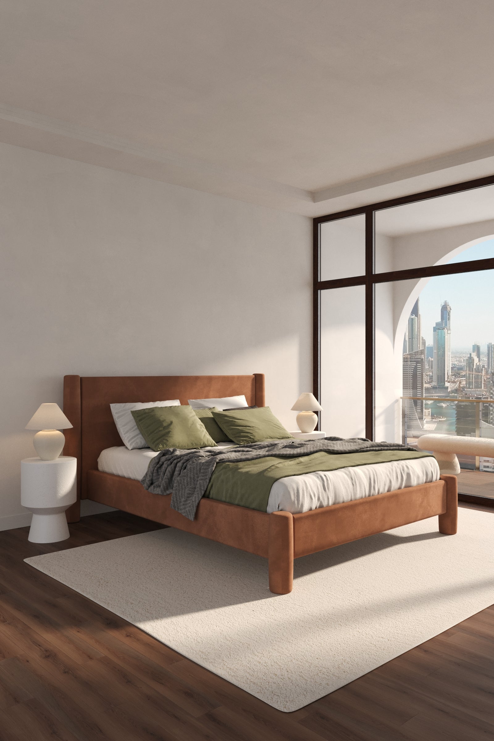 Ramona Upholstered Platform Bed