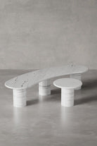 Livi Marble Coffee Table Set Homekode 