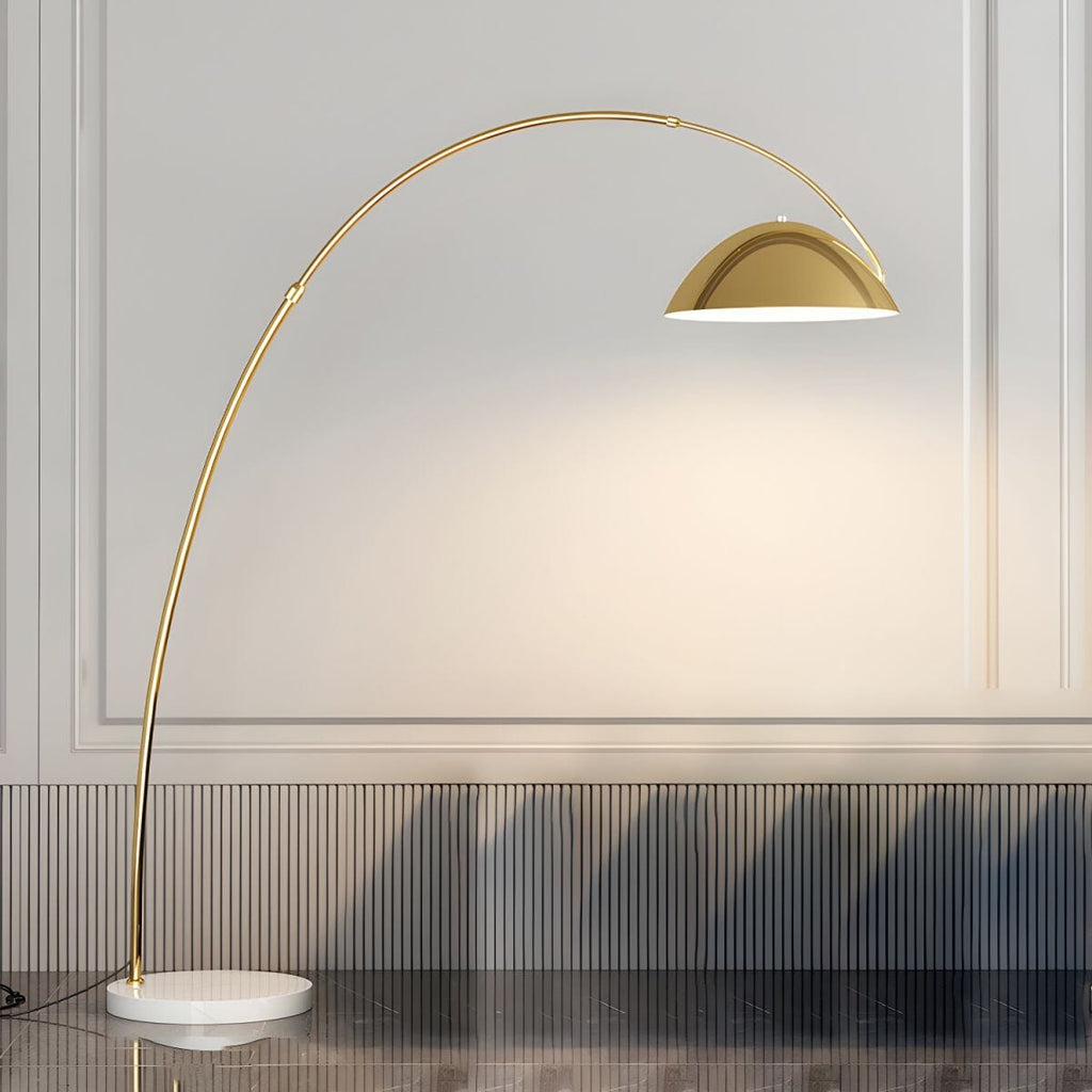 Curve Gold Floor Lamp FAB02 