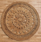 Sunburst Serenity - Crochet Jute Rug (2 Sizes)