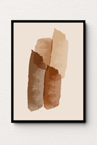 Sand Tones Elegance Abstract Wall Art FAI12 