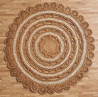 Ethereal Mandala - Crochet Jute Rug (2 Sizes)