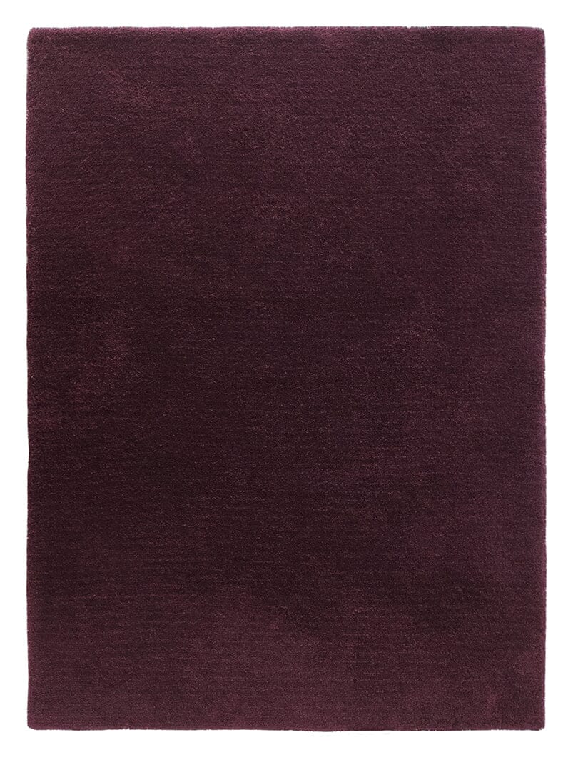 Burgundy Bliss - Fluffy Shaggy Rug (4 Sizes)