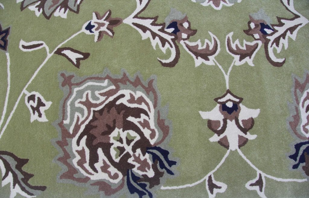 Verdant Blossom - Handmade Rug (200x300 CM)