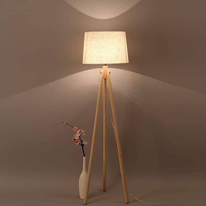Modern Wooden Floor Lamp Homekode 