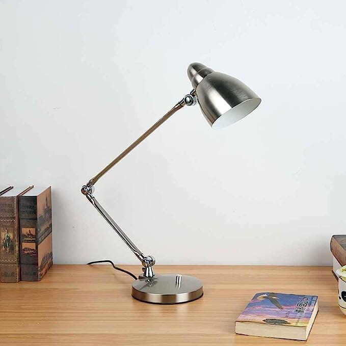 Silver Desk Table Lamp Homekode 