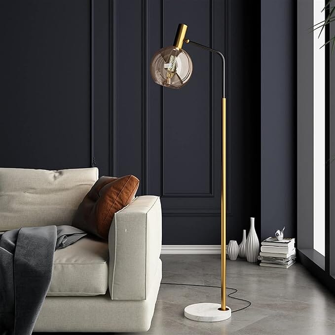 Black and Gold Floor Lamp Home FAB02 