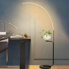 Curvy Floor Lamp with Side Table Homekode 