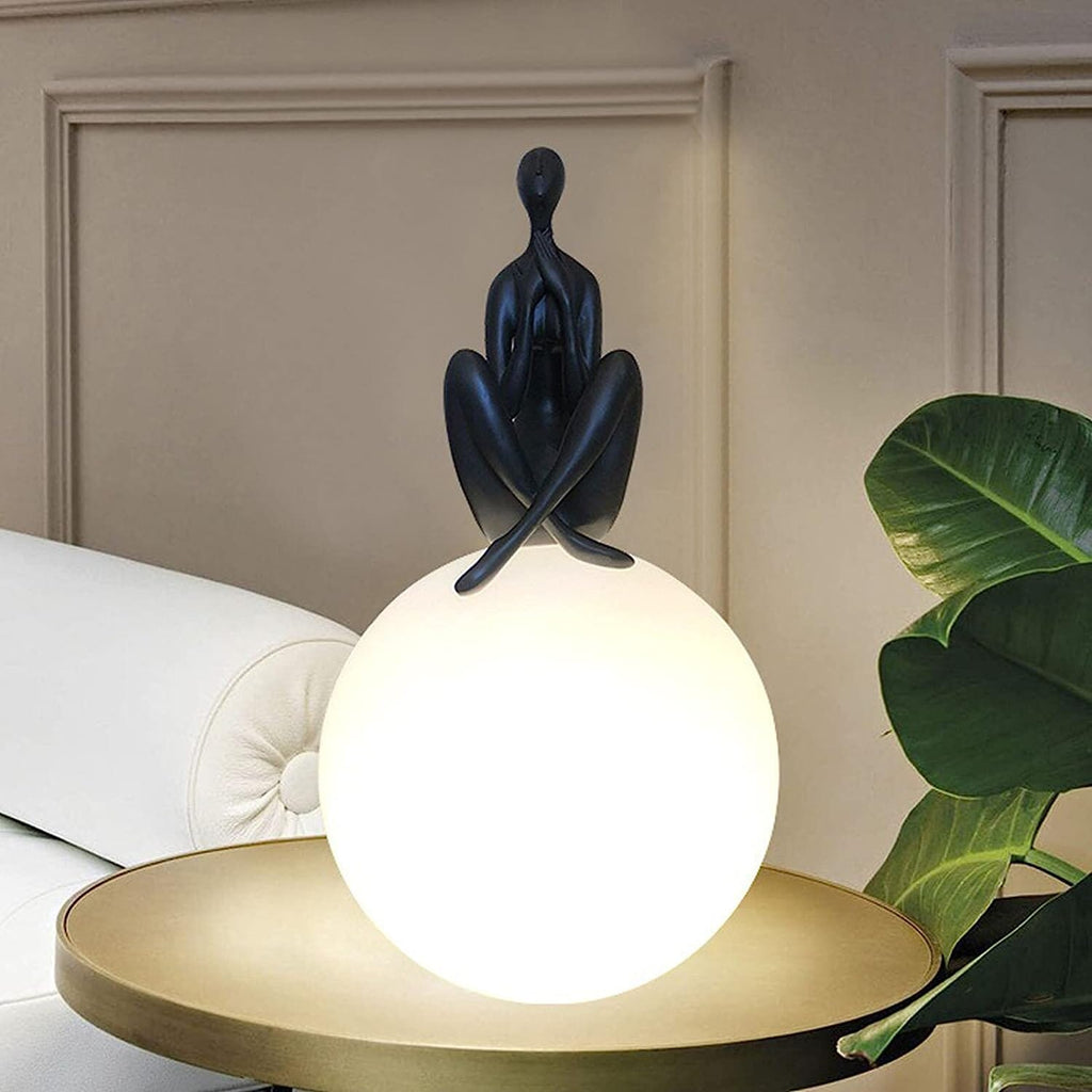 Humanoid Sculpture Moon Table Lamp Home Homekode 
