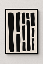 Abstract Pillars Wall Art