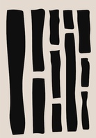 Abstract Pillars Wall Art