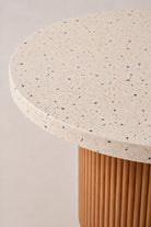 Aether Venezian Microterrazzo Microconcrete Top Dining Table