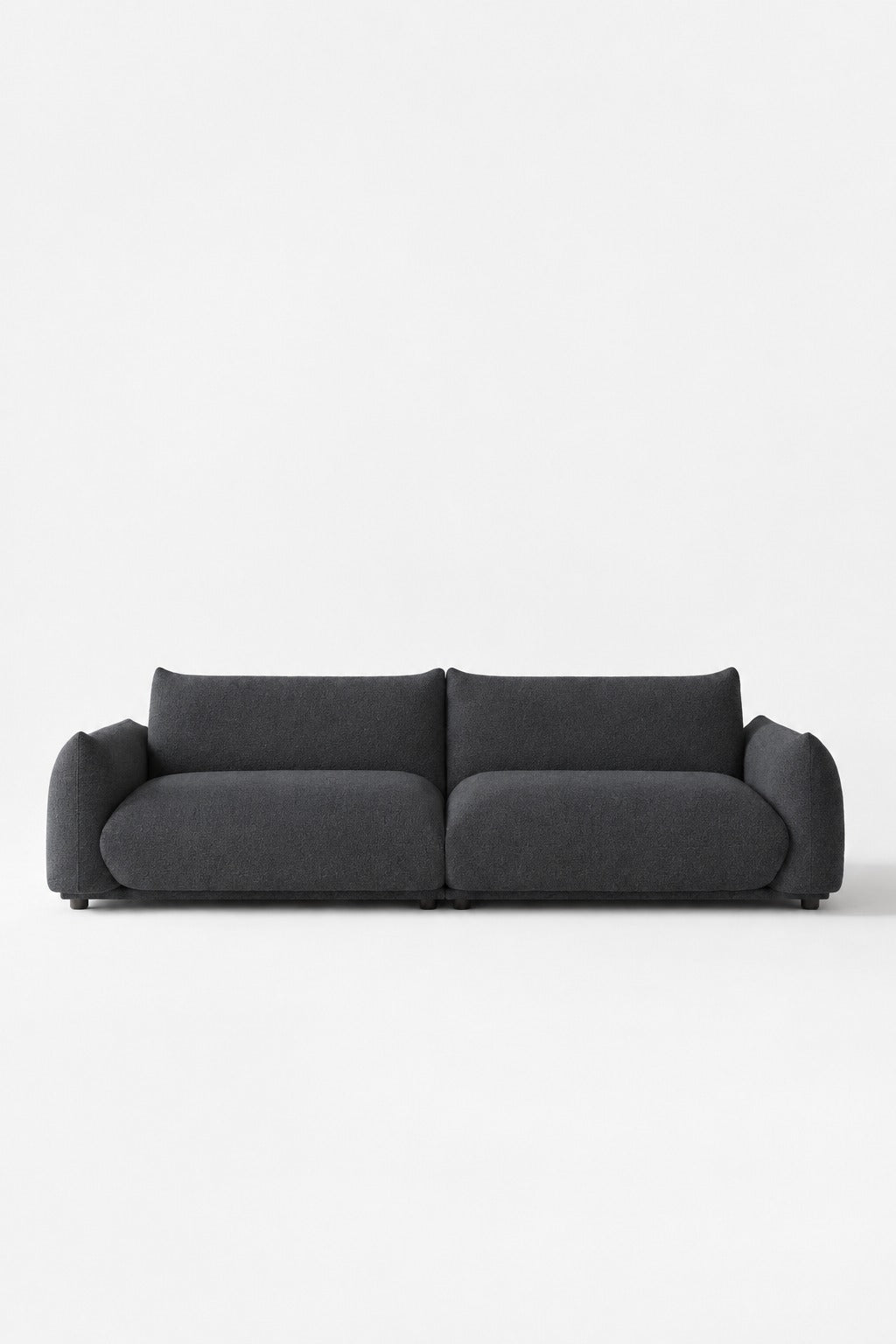 Alannah Charcoal Modular 3 Seater Sofa