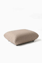 Alannah Light Brown Ottoman