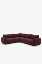 Alannah Mulberry L-Shape Sectional Sofa