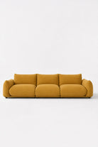 Alannah Mustard Modular 4 Seater Sofa