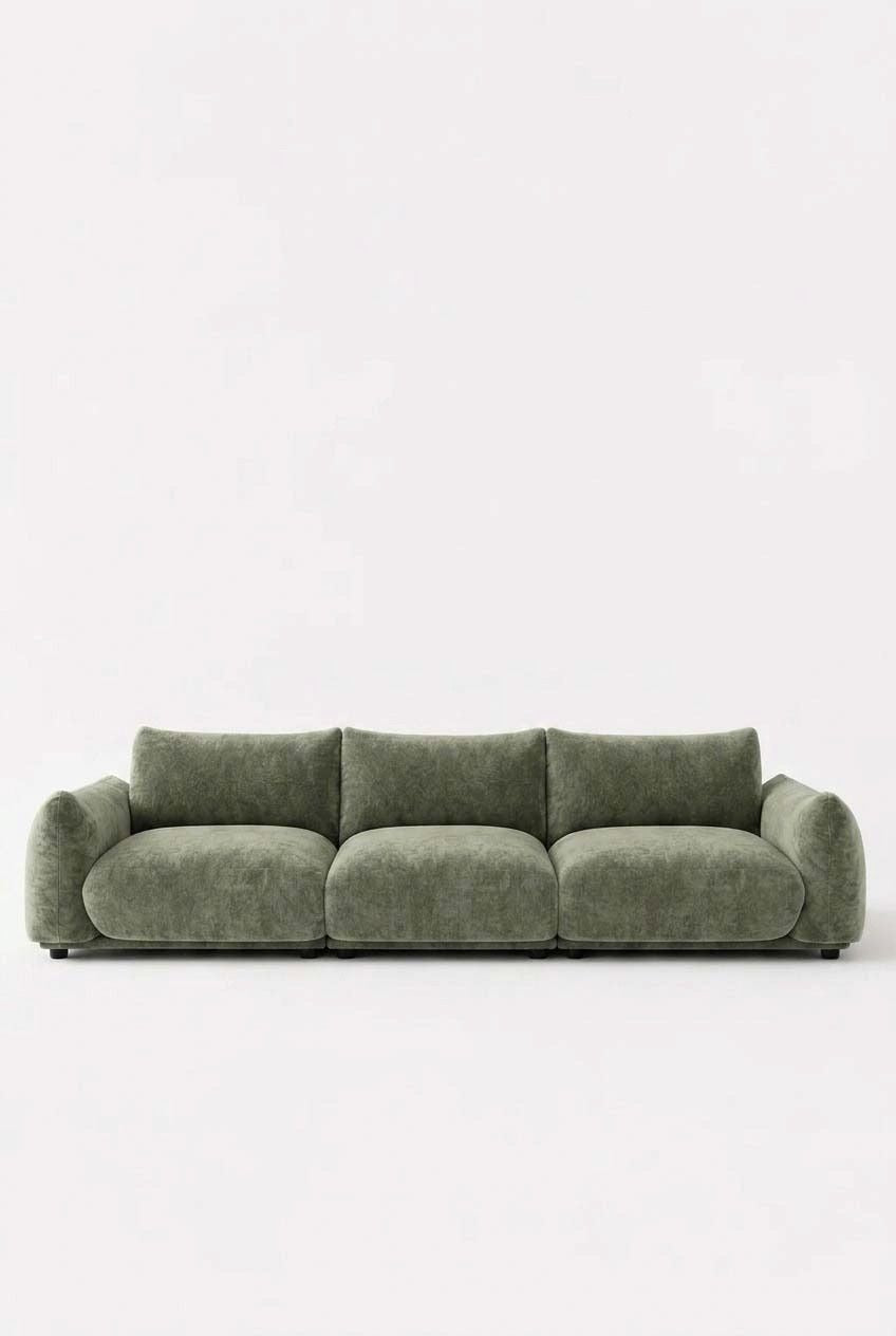 Alannah Pistachio Green Modular 4 Seater Sofa