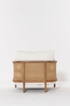 Almea Wooden Lounge Chair