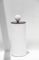 Alora White Wooden Plinth With Multiple Tops