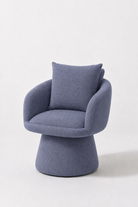 Alune Dusty Blue Accent Chair