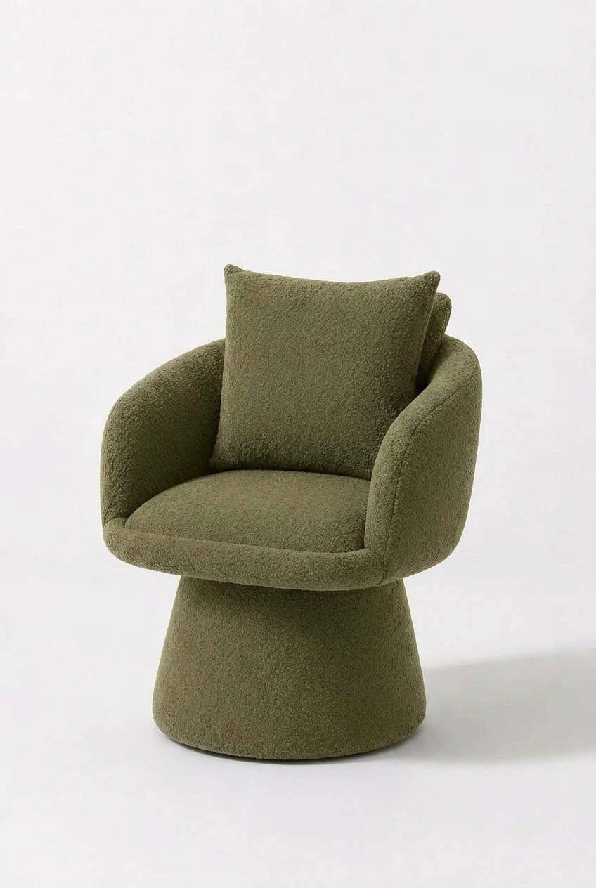 Alune Light OIive Green Accent Chair