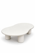 Alvin Off White Microconcrete Coffee Table