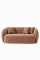 Amanti Camel Brown 3 Seater Sofa