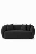 Amanti Charcoal 3 Seater Sofa