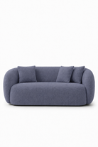 Amanti Dusty Blue 3 Seater Sofa