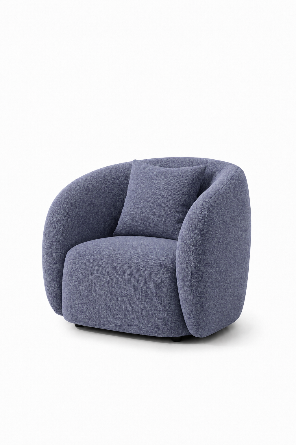 Amanti Dusty Blue Lounge Sofa Chair