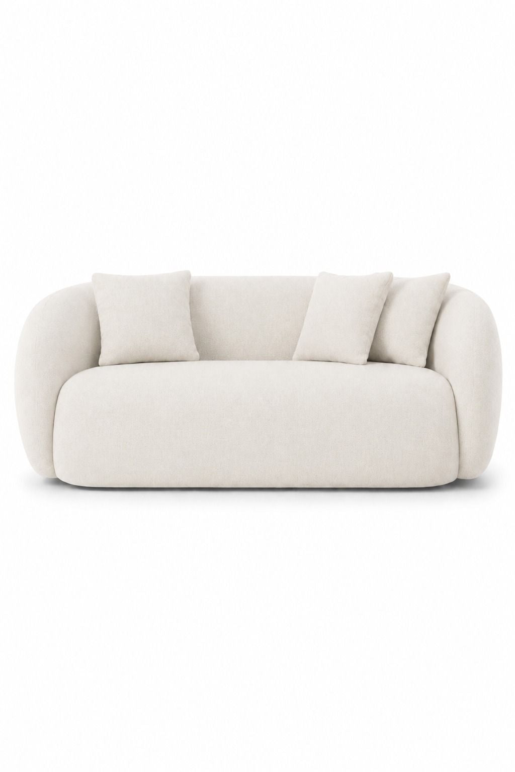 Amanti Ivory 3 Seater Sofa