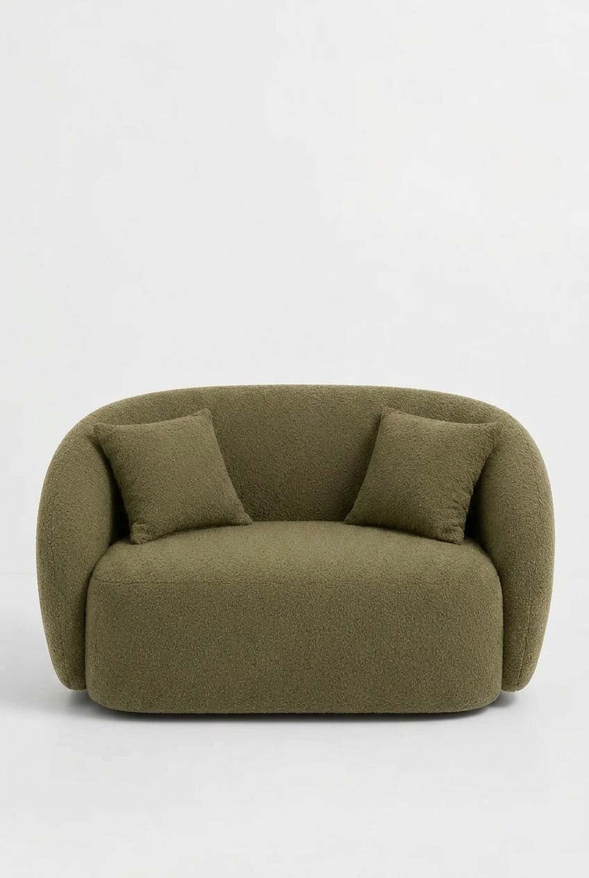 Amanti Light Olive Green 2 Seater Sofa