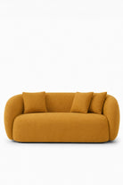Amanti Mustard 3 Seater Sofa