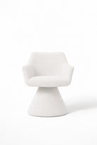 Amaya Ivory Swivel Dining Chair