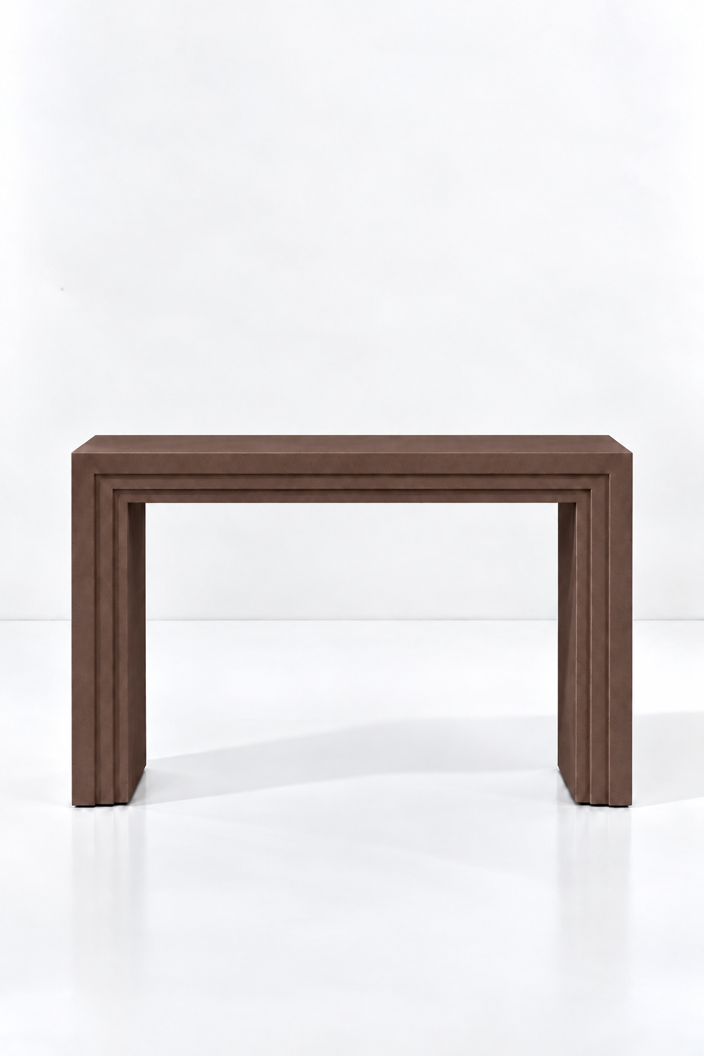 Amelie Mocha Microconcrete Desk