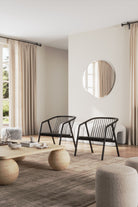 Ansel Wooden Lounge Chair