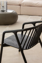 Ansel Wooden Lounge Chair