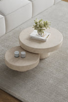 Arezzo Crema Marfil Nesting Coffee Table