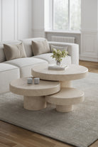 Arezzo Crema Marfil Nesting Coffee Table