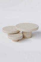 Arezzo Crema Marfil Nesting Coffee Table