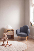 Arlisse Dusty Blue Kids Lounge Chair